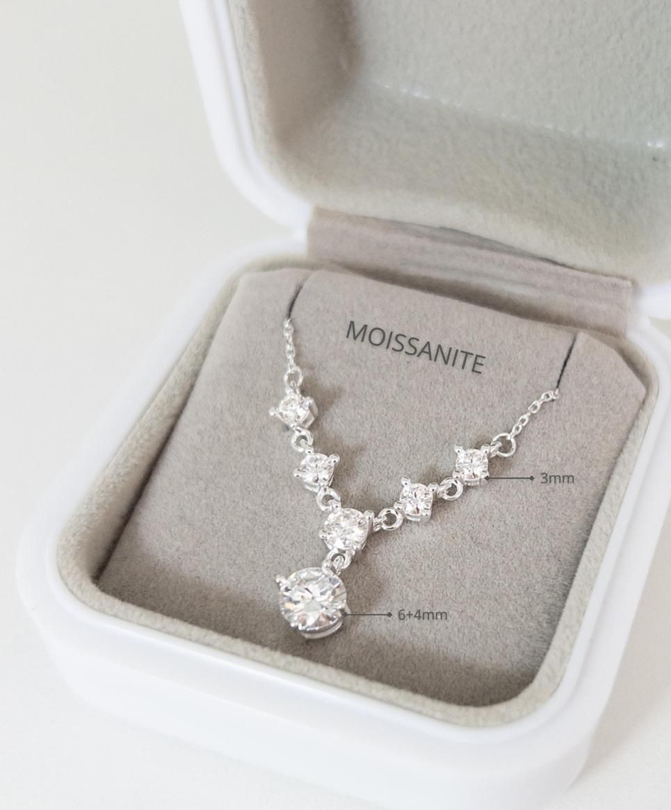 Gargantilha Moissanite