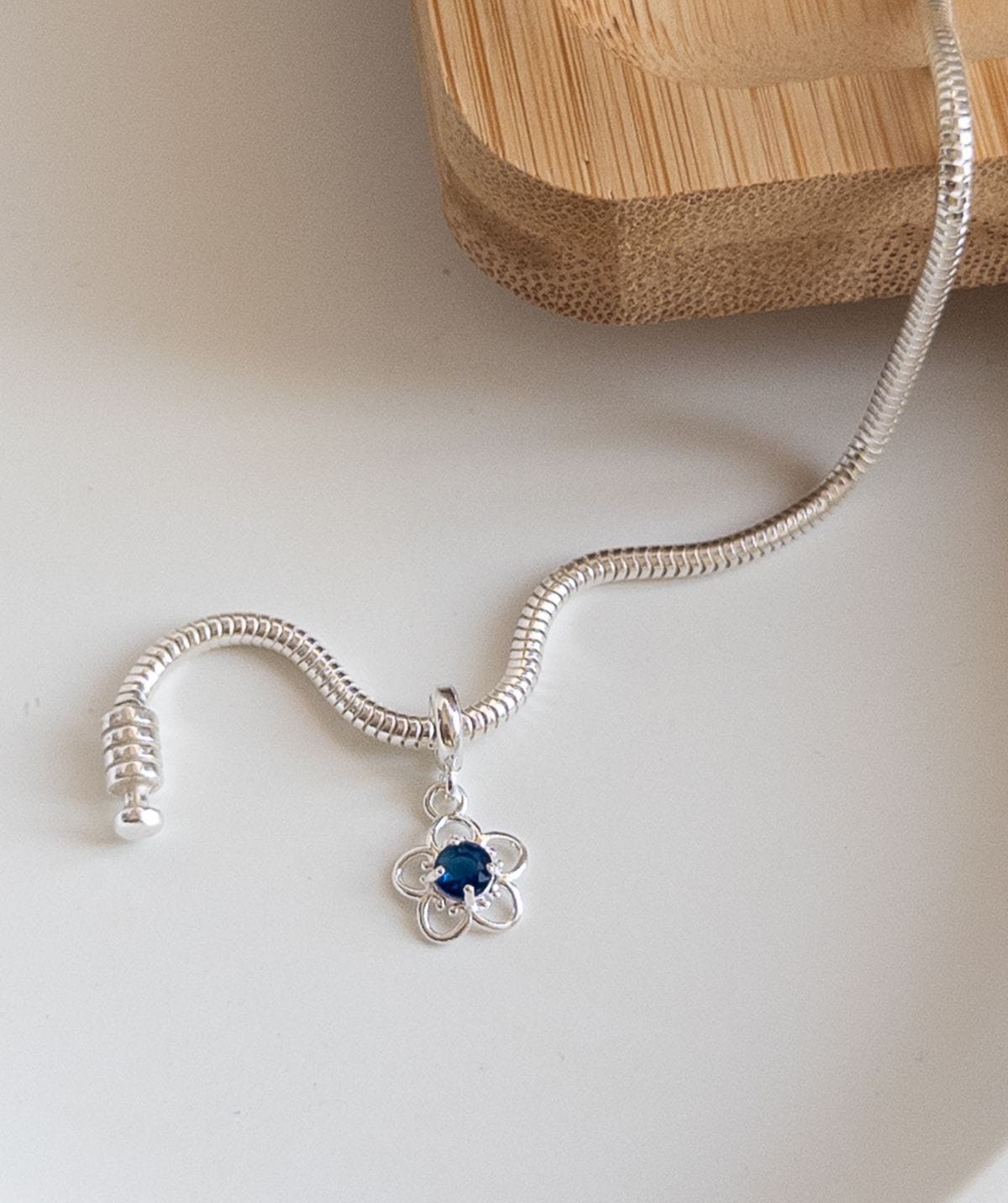 Berloque flor Azul