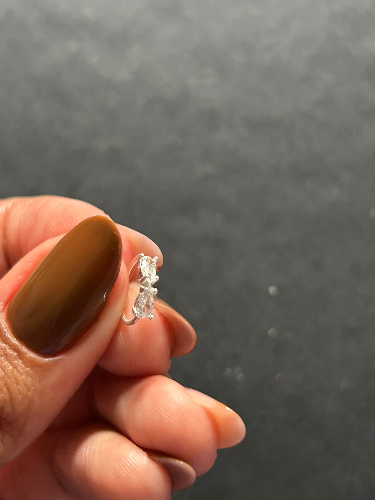 Piercing Argola cravejado